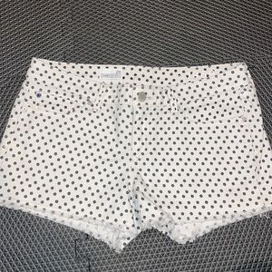 GAP Polka Dot Denim Shorts